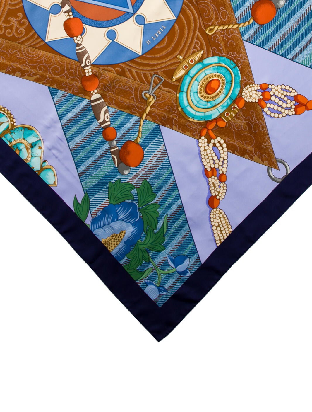 Hermès Tibet II Silk Scarf